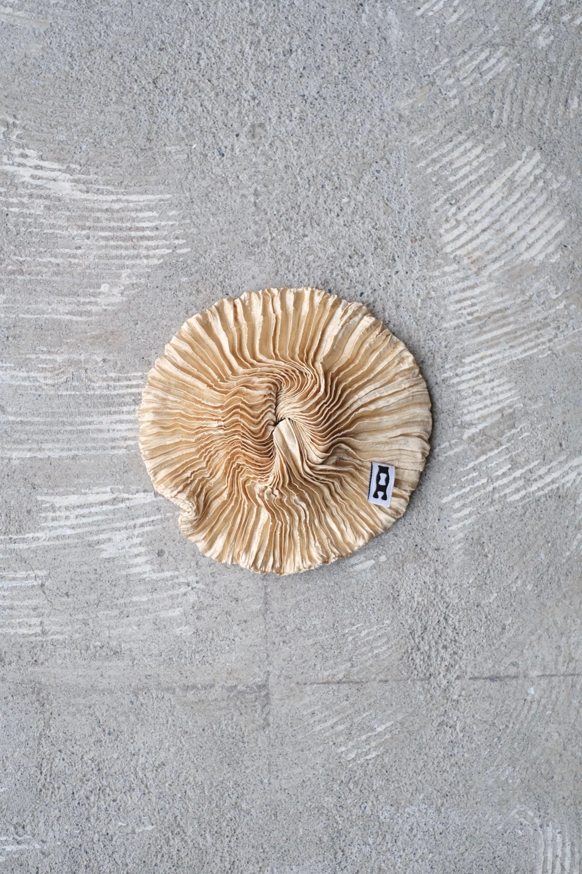 【AZUR】Scrunchie Golden Beige